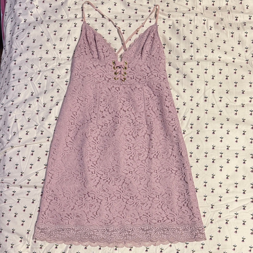 Victoria's Secret Lace Dress in Lavender